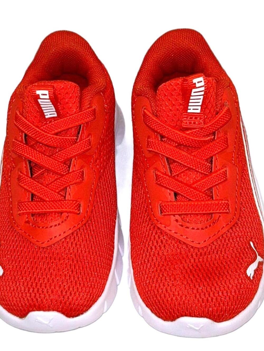 Puma Kruz Easy-On Toddler Sneakers "Red / White" - Size 7C | NEW